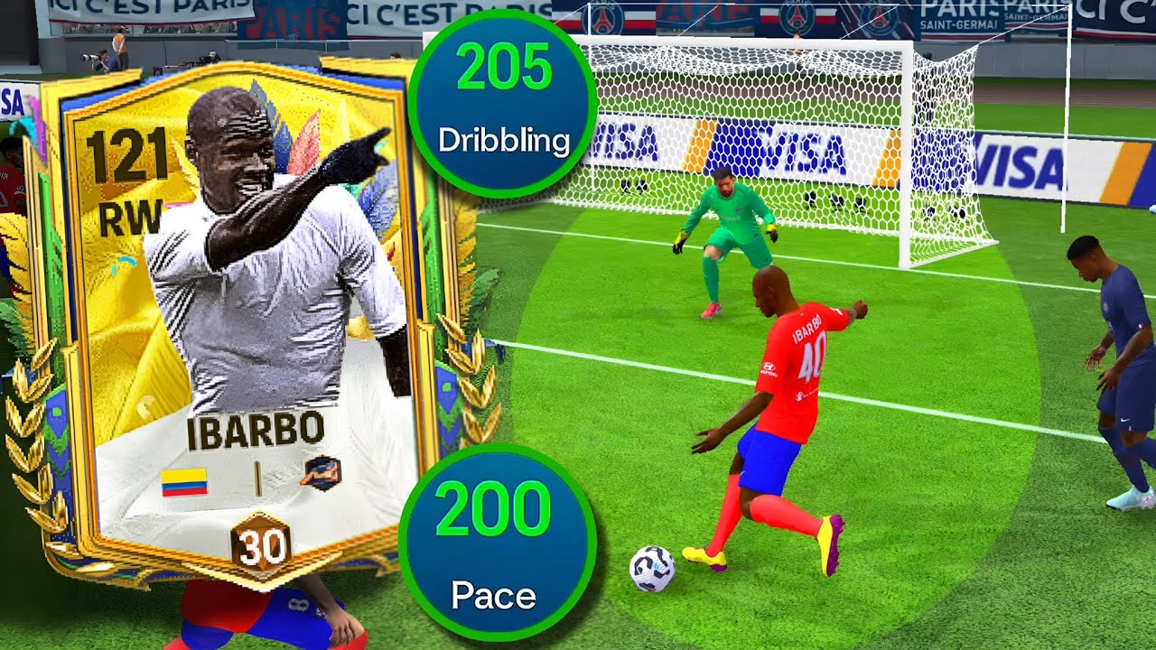Обзор Ибарбо (116) – 205 дриблинг и 200 удары – зверь на позиции правого нападающего! 🥶🔥 | FC