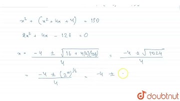 The two consecutive positive odd integers ,the sum of whose squares is 130 are  | CLASS 12 | QUA...