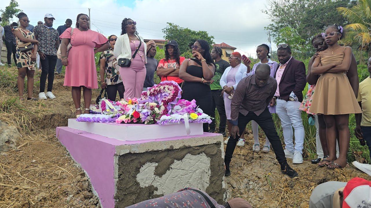 Graveside for Kavaline Carter