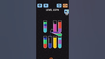 water color sort level 2278 @beautyoflife13