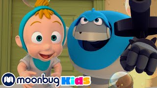 #46 세탁기 로데오!! | 로봇 알포 | 시즌 1 | 인기동화 | 어린이 만화 | 문복키즈 | Moonbug Kids 인기만화