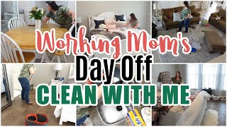 FULL TIME WORKING MOM CLEAN WITH ME | GET IT ALL DONE WITH ME 2021 | LIVING IN THE MOM LANE