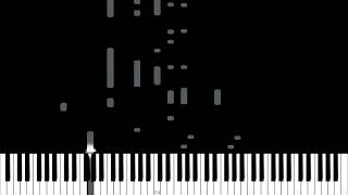 "Ancora Qui" Django Unchained Piano Tutorial/Cover (Synthesia)