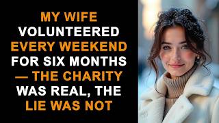 MY WIFE VOLUNTEERED EVERY WEEKEND FOR SIX MONTHS — THE CHARITY WAS REAL, THE LIE WAS NOT