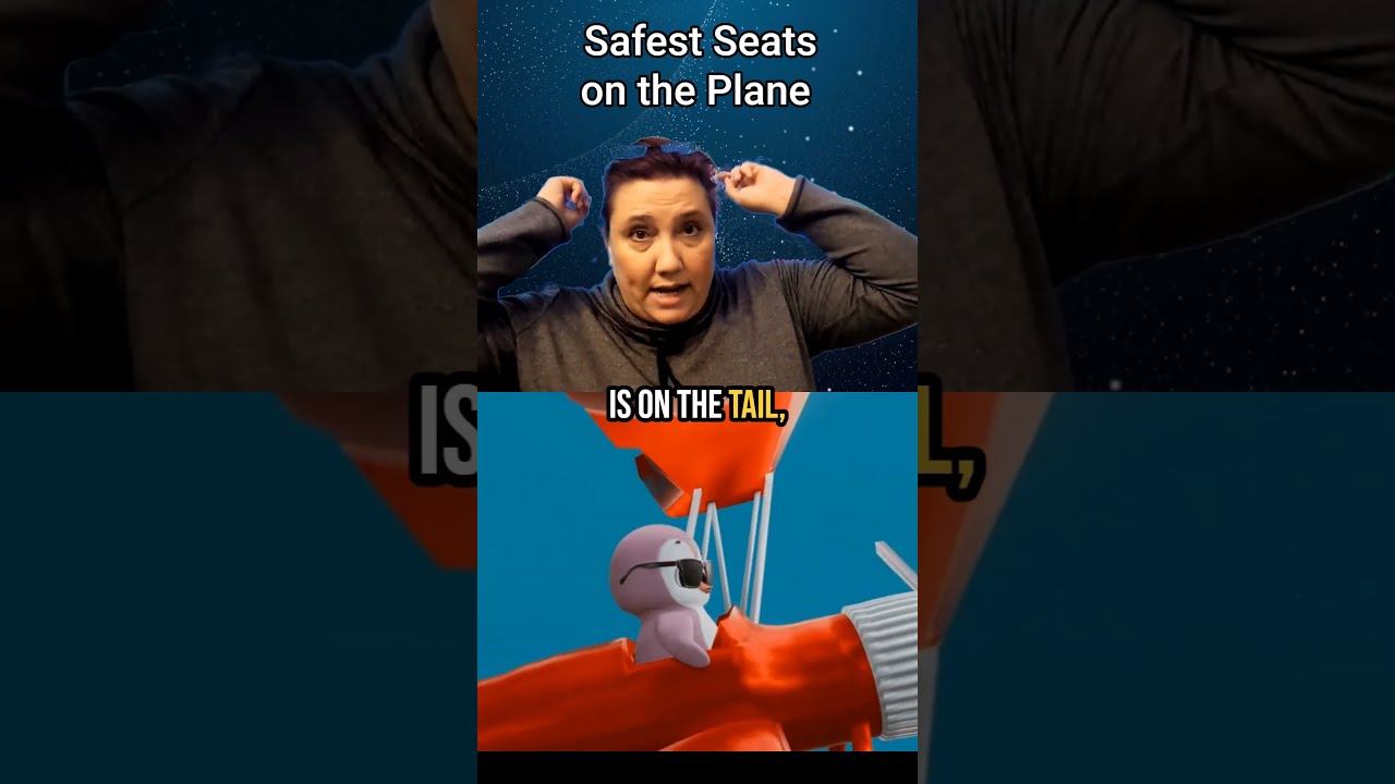 Flight Attendant REVEALS Safest Seats On ANY Plane Travel Flightattendant SafestPlaneSeat