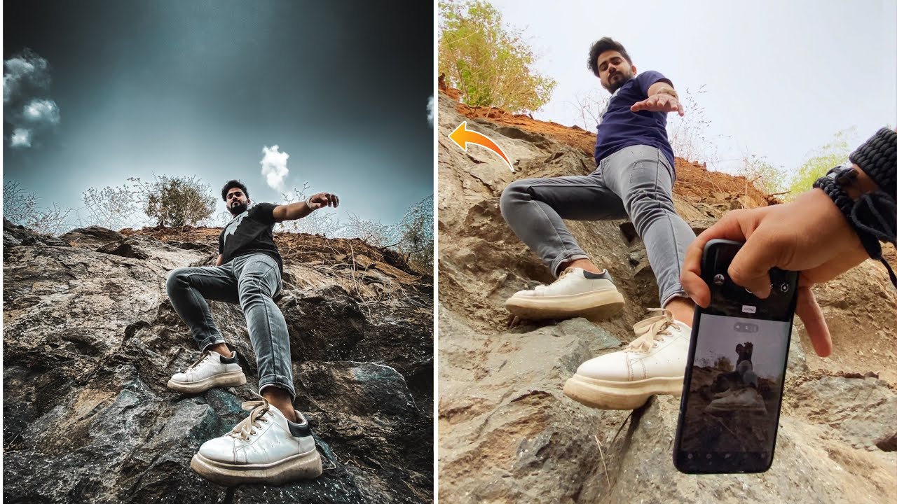 Creative Low Angle Photography Ideas With Phone 🔥 #shorts