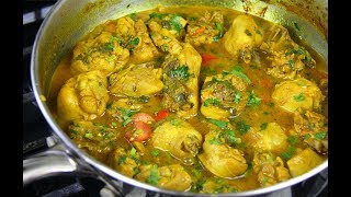 Coconut Curry Chicken #TastyTuesdays | CaribbeanPot.com