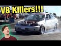 NEVER Mess With A BOOSTED HONDA!!! (Instagram Car Wins)