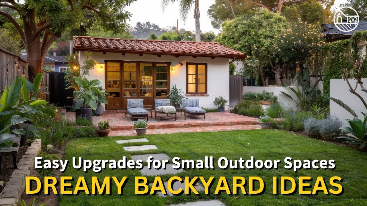Small Space Oasis: Transform Your Backyard into a Dream Retreat - YouTube