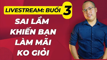 Sai lầm khiến bạn làm mãi ko giỏi. Học môi giới bđs. Học bất động sản. Môi giới nhà đất
