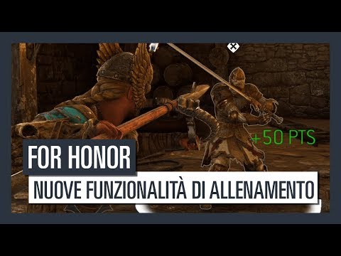 FOR HONOR -  Nuove funzionalità di allenamento