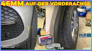 46Mm Auf Der Vorderachse | H&R Spurverbreiterung Trak+ Dra Mercedes-Benz Gle V167 Distanzscheiben