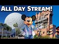 🔴ALL DAY Live Stream: Hollywood Studios & Epcot Skyliner Park Hopping - Walt Disney World