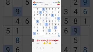 How to beat #sudoku in under 1 min #numbers #numberpuzzle #app #game#puzzle #mobilegame #SriLanka screenshot 5