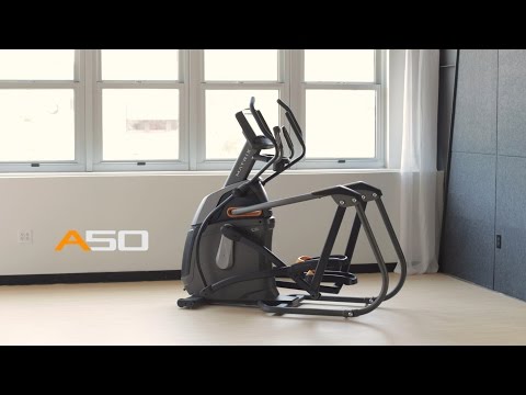 Matrix Ascent Trainer Magnetic Electric Cross Trainer with Plate Weight 13.5kg for Maximum Weight 159kg A50XIR