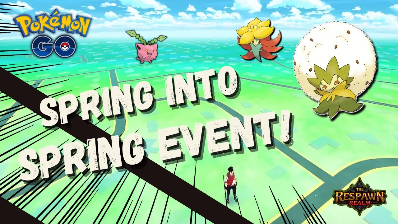 SPRING INTO SPRING EVENT POKEMON GO | POKEMON GO