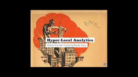 Hyper-Local Analytics