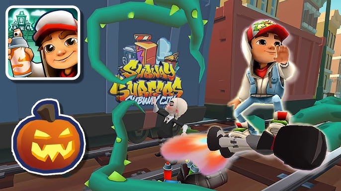 Subway Surfers Halloween 2022 no Mexico com Mania de Caixa