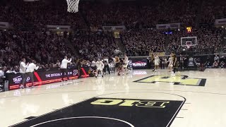 Purdue Basketball takes down the Iowa Hawkeyes 79-72 inside Mackey Arena