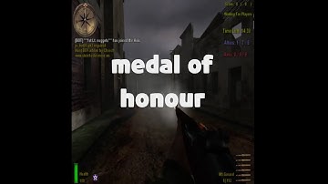 medal of honour allied assault  bot map mod play~
