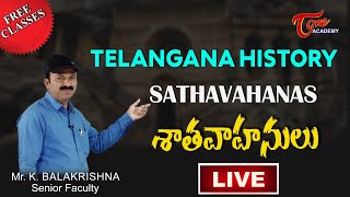 Telangana History - Satavahanas | Tone Academy | Live