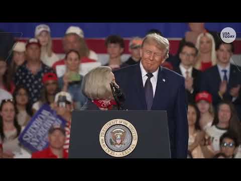 At rally, Trump announces posthumous Medal of Freedom award to 9/11 hero Welles Crowther