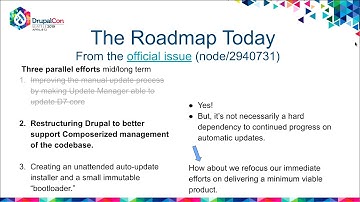 DrupalCon Seattle 2019: Drupal Core Auto-Update Architecture