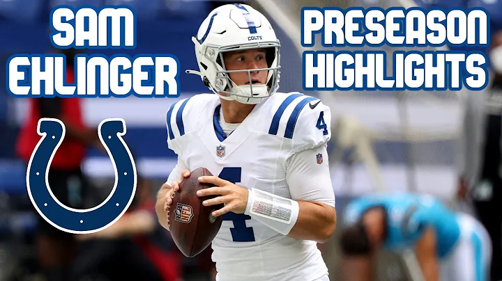 Sam Ehlinger 2022 Preseason Highlights