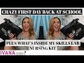 CRAZY STORY- MY FIRST DAY BACK AT SCHOOL- OPENING MY FIRST NURSING KIT- IVANA CECILIA