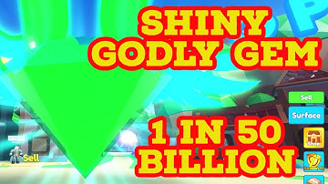 😱SHINY GODLY GEM😱 SHOWCASE NEW ANCIENT PET 1 IN 50 BILLION | ROBLOX MINING SIMULATOR 2