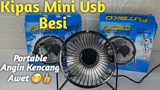 Kipas Angin Mini Usb Besi Portable || Review and Unboxing Product ||