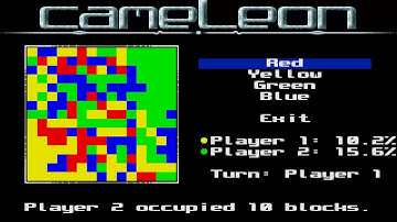 ATARI ST Cameleon ~ CHAMAELEON PORT FROM PC ORIGINAL SOL HYSTERIA ST PORT Cube of Aggression 1995