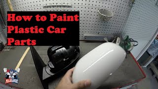 How to Paint Plastic Car Parts