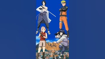 Naruto and Hinata v.s Sasuke and Sakura#shorts #edits #naruto #hinata #sasuke #sakura