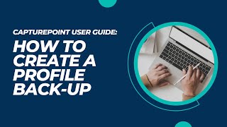 How to Create a Profile Back-up