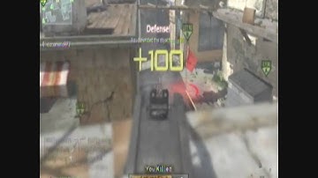 Modern Warfare 2 - Nuke on Favela w/ Ump45 and Thumper