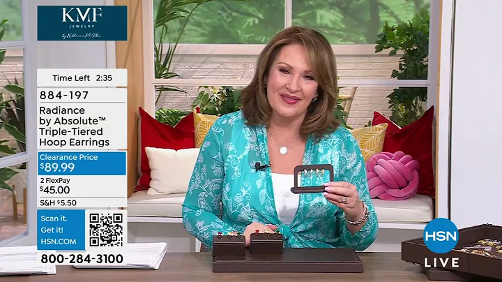 Radiance by Absolute x Katharine McPhee TripleTiered Hoo...