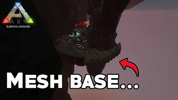 WE RAIDED A MESH BASE - ARK: Small Tribes