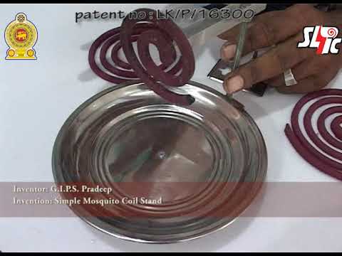 Simple Mosquito Coil Stand - YouTube