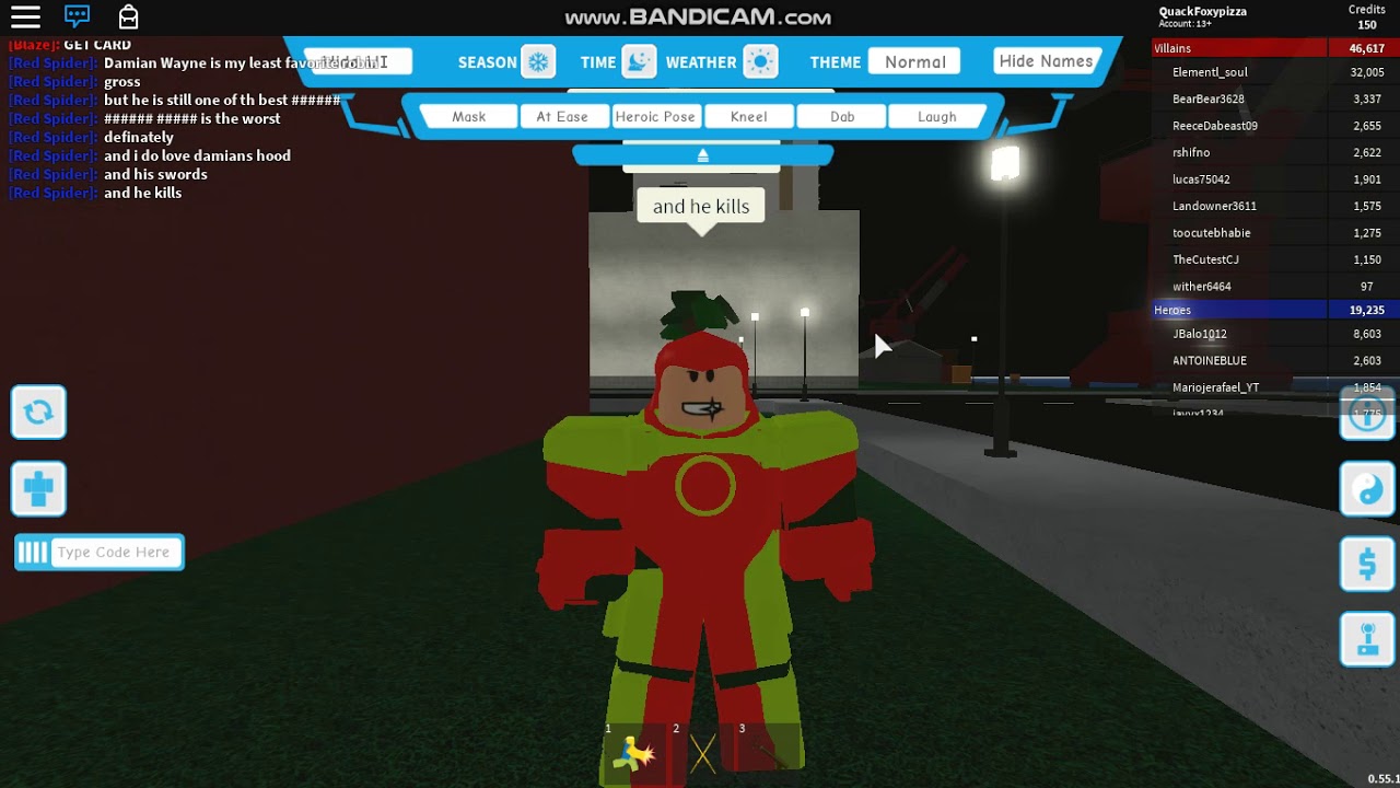 Damian Wayne Custom Suit In Roblox Super Hero Life 3 Youtube - damian wayne training suit roblox