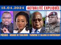 Actu explique 1504  prsence  absence de tshilombo  tshiwewe et salama ajoutent de la confusion