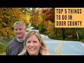 Top 5 Things to do in Door County Wisconsin   4K