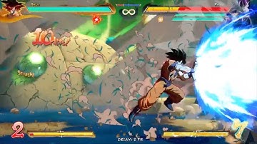 [DBFZ] Base Goku New kamehameha Loop Solo ToD
