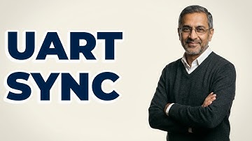 How Does a UART Receiver Synchronize Baud Rate?