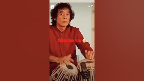 new video of ustad Zakir Hussain ji tabla playing in dhir dhir suscribe now