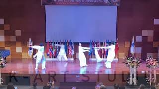 6.25기념 한국무용공연. 자카르타국제학교. K-Art 무용단