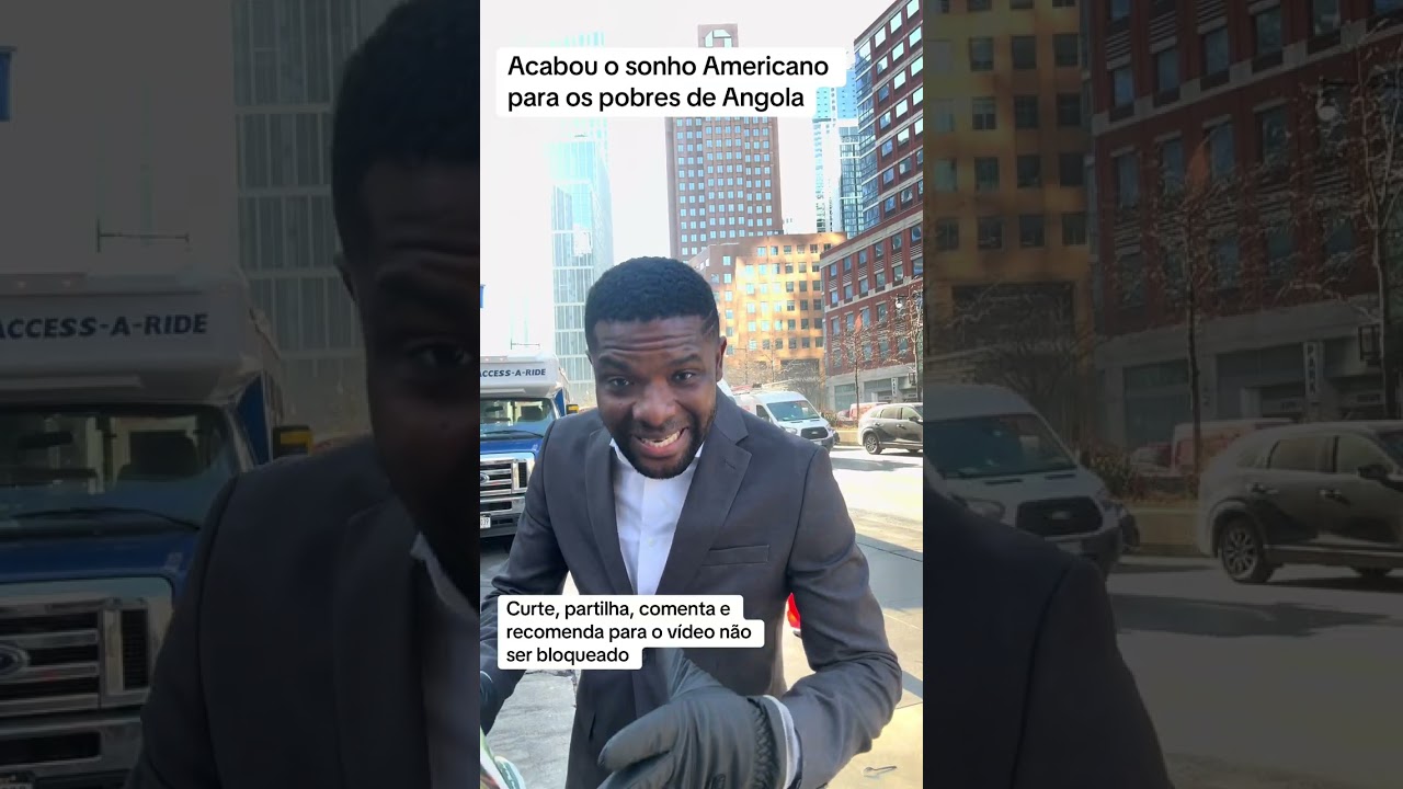 Acabou o sonho americano para os pobres de Angola 