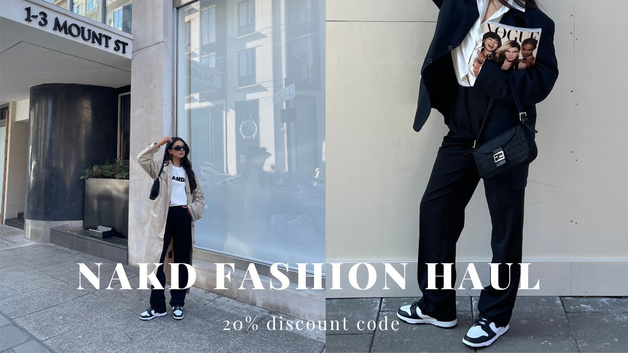 NAKD fashion try on haul - 20% discount code - YouTube
