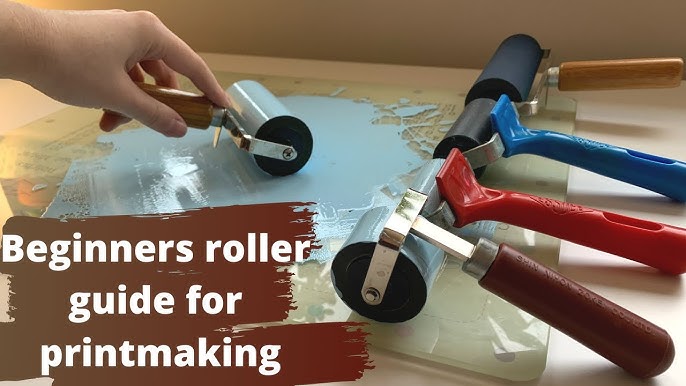 Reduction Lino with Laura Ep 16 , Rollers (Brayers) for