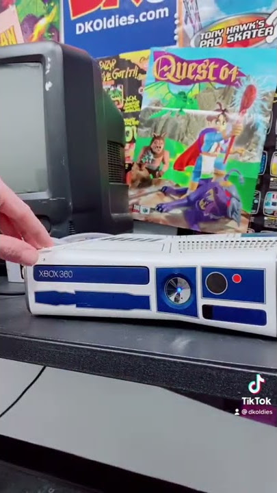 This Star Wars Xbox 360 plays R2D2 sounds